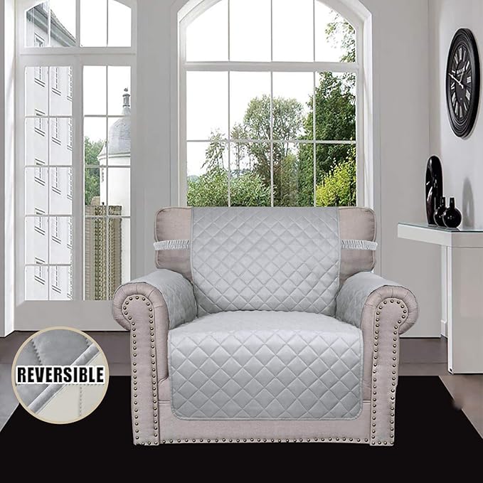 Easy-Going Chair Sofa Slipcover Reversible Sofa Cover Water Resistant Couch - Image 2