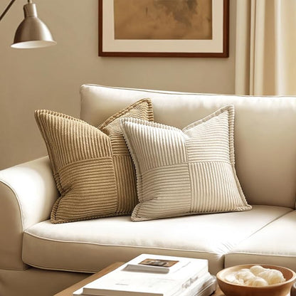 MIULEE Decorative Euro Sham Throw Pillow Covers - Image 2