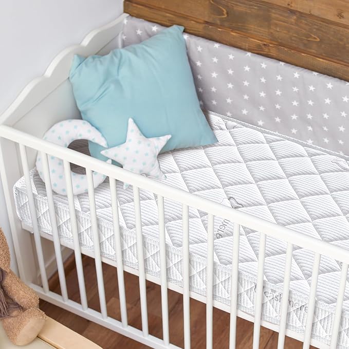 Premium Crib & Toddler Mattress, 100% Knitted Fabric, Premium Fleece - Image 5