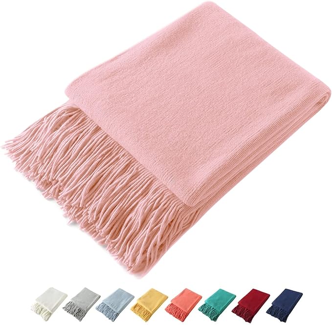 Homiest Decorative Knitted Throw Blanket by Homiest