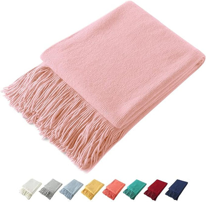 Homiest Decorative Knitted Throw Blanket by Homiest