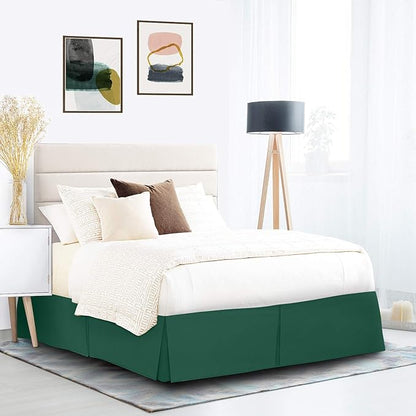 Nestl Hunter Green Twin Bed Skirt - Image 9