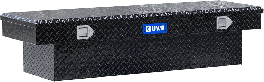 UWS EC10322 63-Inch Gloss Black Heavy-Wall Aluminum Truck Tool Box, RigidCore...
