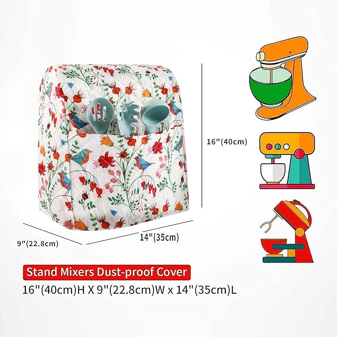 Stand Mixer Cover, Kitchen Mixer Cover Compatible - Image 2