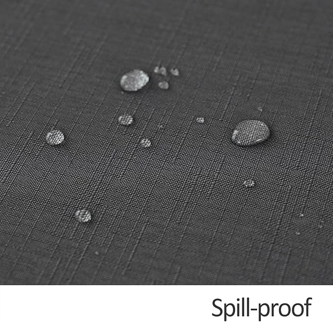 maxmill Faux Linen Textured Rectangle Tablecloth Water Resistant Wrinkle Free - Image 5