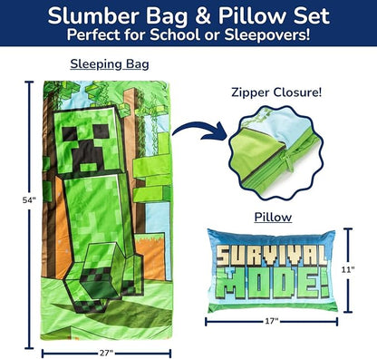Jay Franco Kids Slumber Bag and Pillow - Image 2