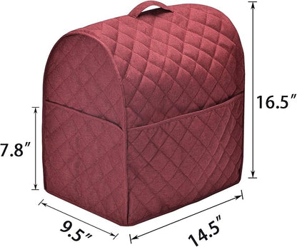 Stand Mixer Dust Cover with 3 Pockets Compatible with KitchenAid Tilt Head - Image 4