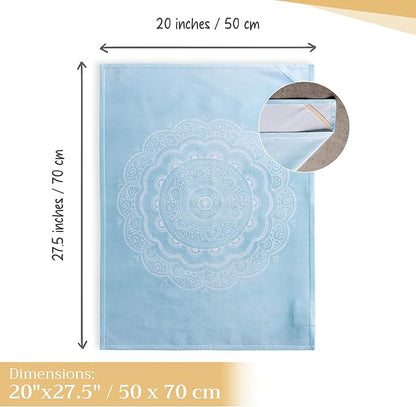 Maison d' Hermine Kitchen Towels Set of 3 100% Cotton 27.50" x 20" Reusable - Image 4