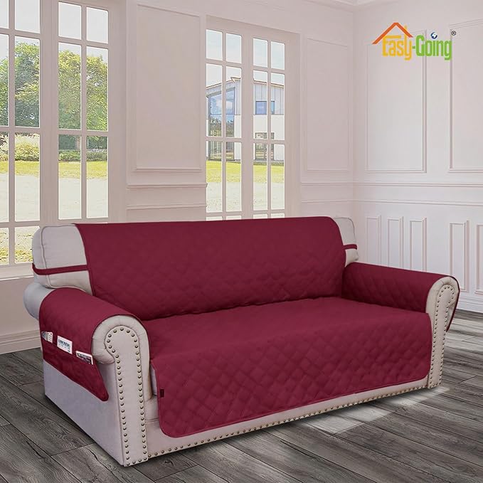 Easy-Going Waterproof Oversized Loveseat Covers Leakproof Couch Cover - Image 2