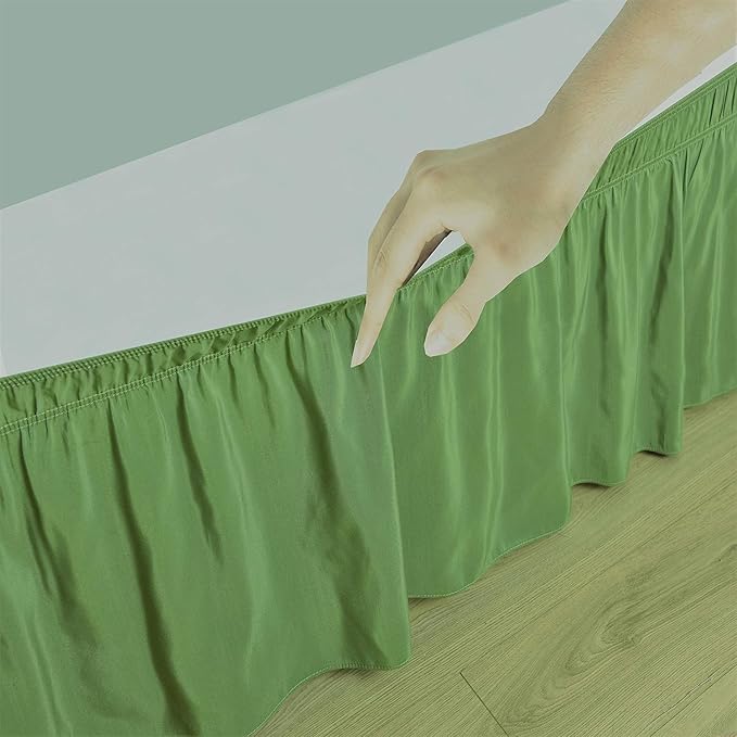Sage Wrap Around Bed Skirts - Image 3