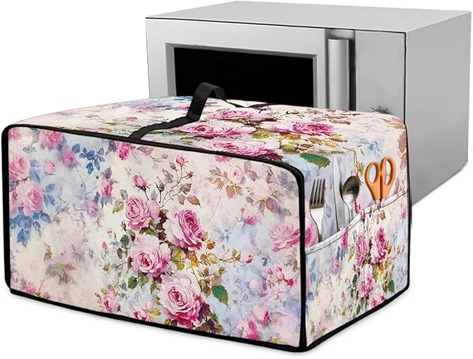 Toaster Oven Dust Cover with Pockets, Stain-resistant Kitchen Electrical by Garucesta