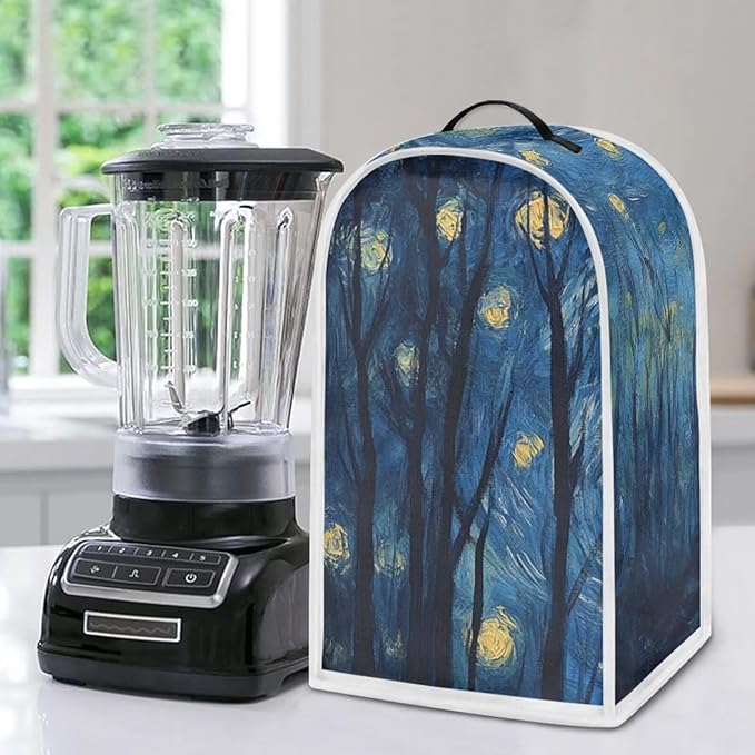 Blender Cover Dust Cover Print, Van Gogh Starry Night - Image 5