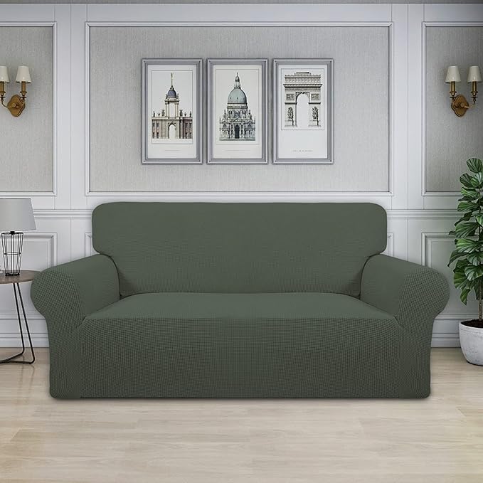 Easy-Going Stretch Oversized Loveseat Slipcover 1-Piece Sofa Cover Furniture - Image 2