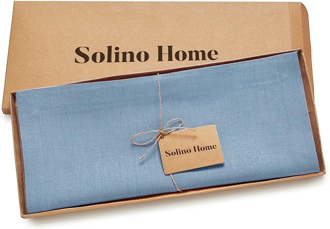 Solino Home Linen Table Runner 108 Inches Long - Image 5
