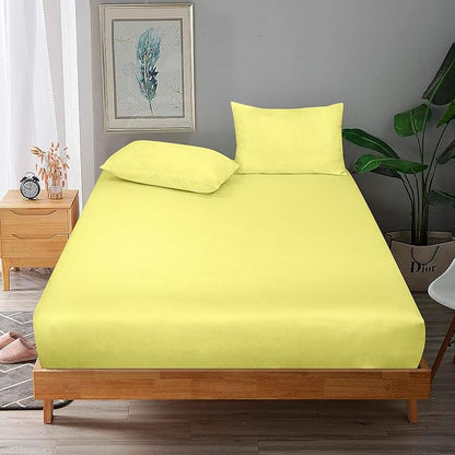 ROYALE LINENS 300 Thread Count 100% Long Staple Combed Cotton Fitted Sheet - Image 9