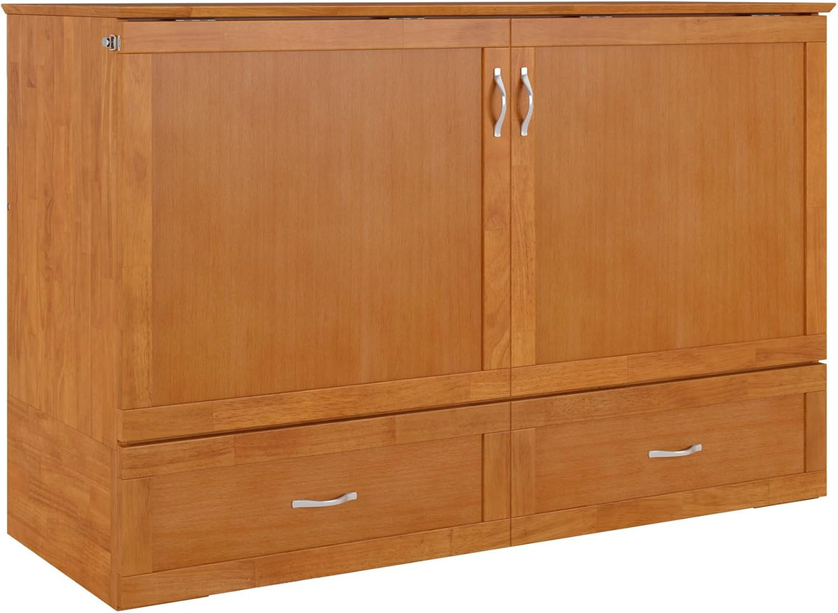 afi, hamilton queen murphy bed chest with 6", view 10