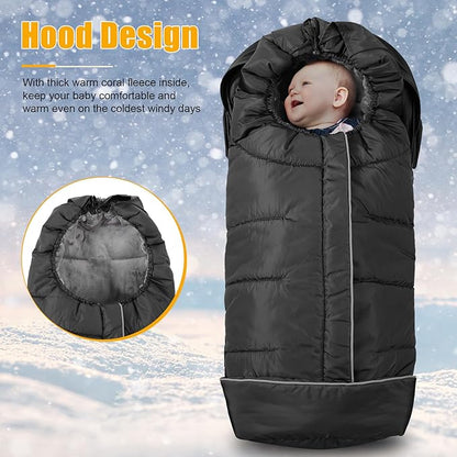 Yoofoss Winter Stroller Cover - Image 3