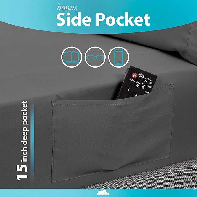 DREAMCARE Twin XL Sheet Sets - Image 3