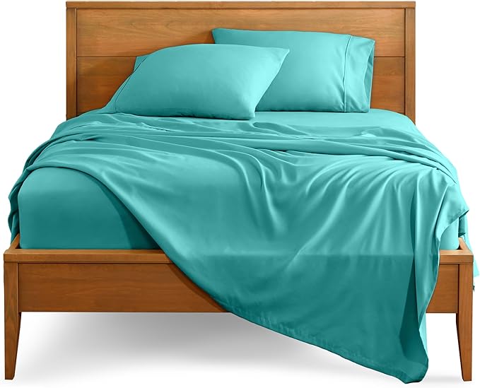 Bare Home Ultra-Soft Split Head Flex King Sheet Set by BareHome
