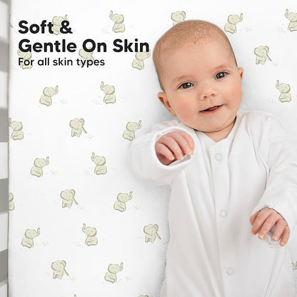 KeaBabies 2-Pack Baby Crib Sheets - Image 4