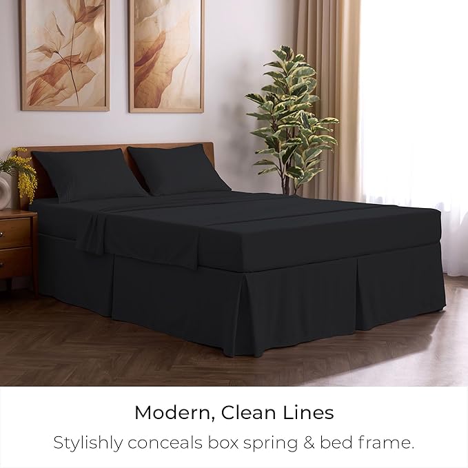 Mellanni Bed Skirt Queen Size - Image 5