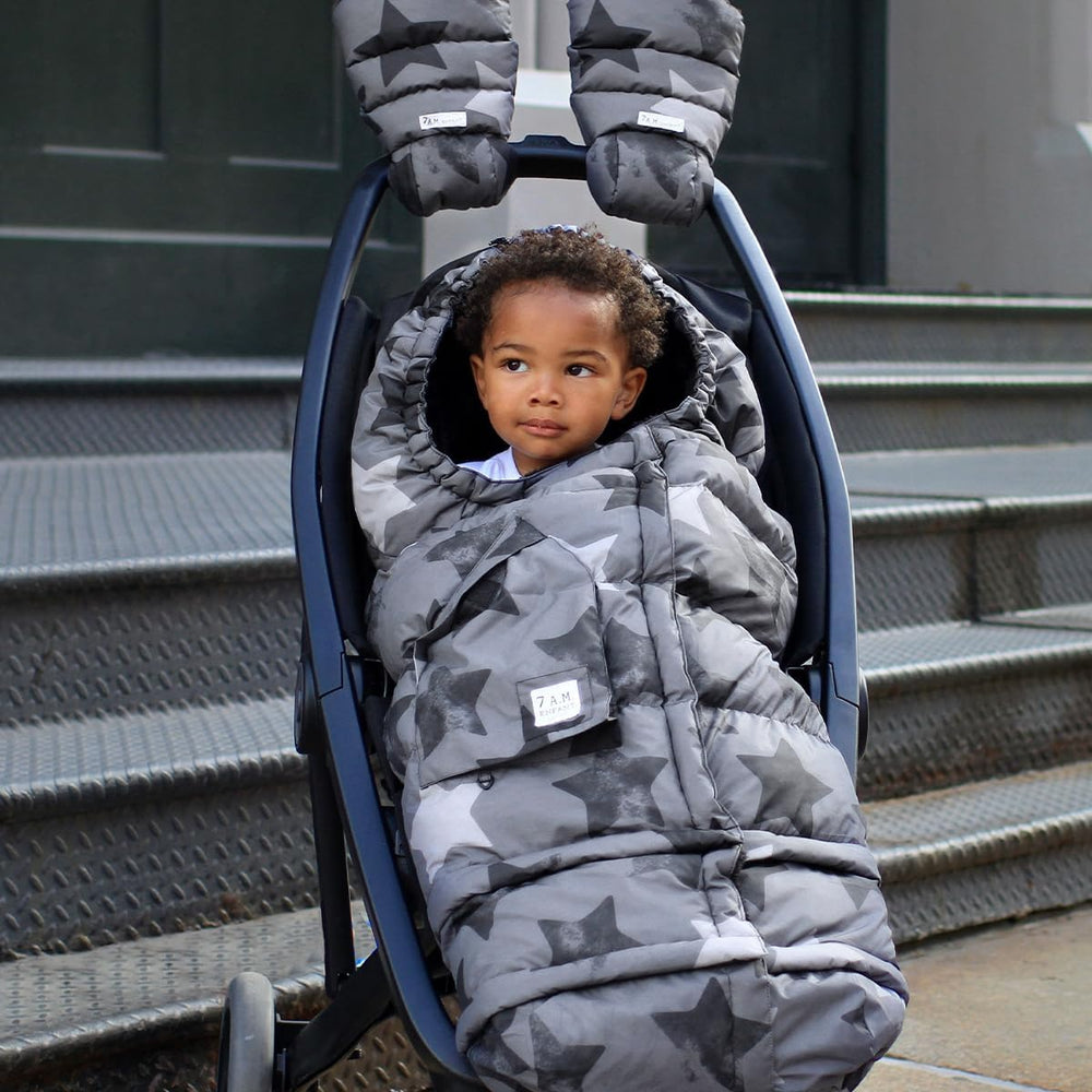 7AM Enfant Blanket 212 Evolution, Universal Adjustable Footmuff, 6M-4T