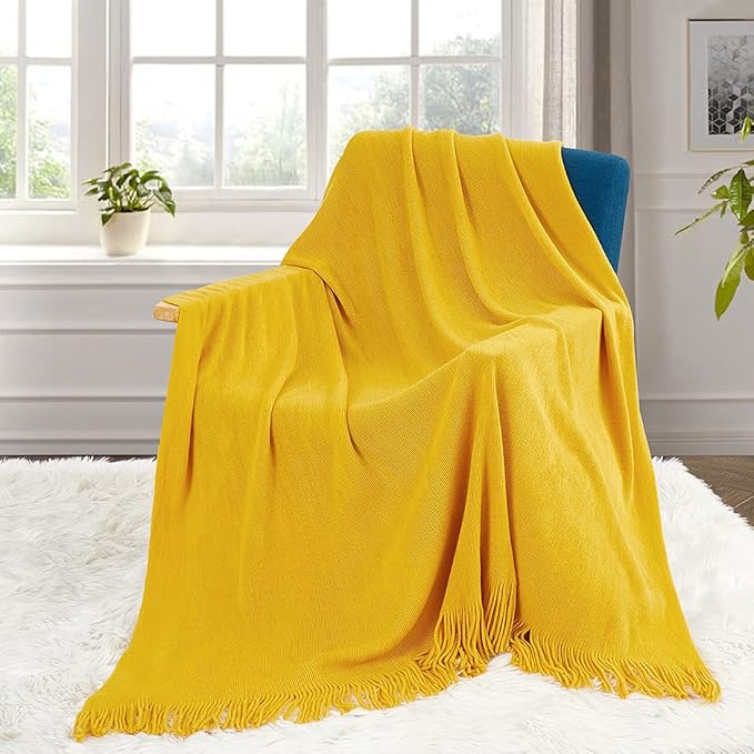 Homiest Decorative Knitted Throw Blanket - Image 4