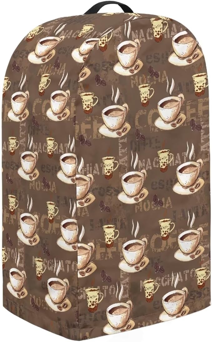 Coffee Cups Blender Cover Dust Proof Small Appliance Cover Foldable Dust Cover - Image 4