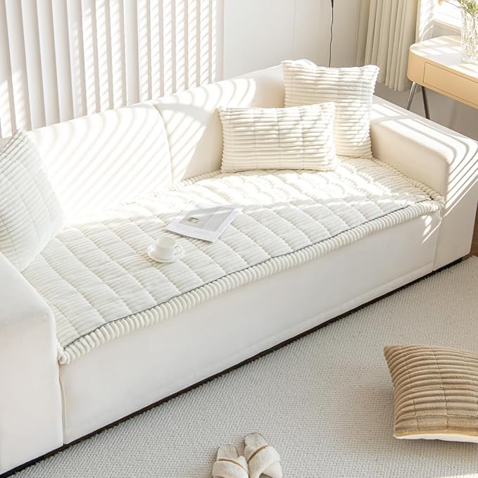 Non Slip Fuzzy Pet Couch Covers - Image 3