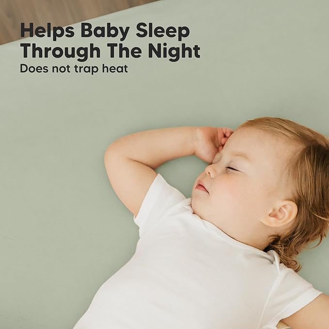 2-Pack Mini Crib Sheets Fitted - Image 5