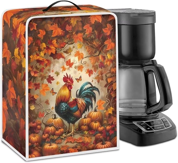 Coffee Maker Cover Protector, Christmas Santa Claus Coffee Machine Dust Cover by Unknown