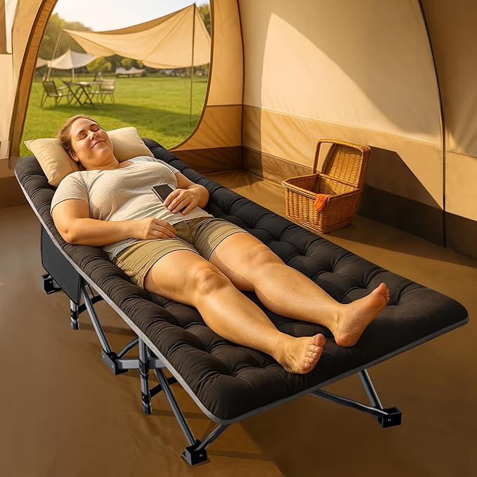 ABORON XXL Camping Cot for Adults 900LBS - Image 9