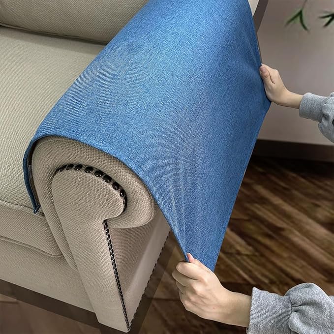Couch Arm Covers, Anti-Slip Sofa Armrest Cover - Image 3