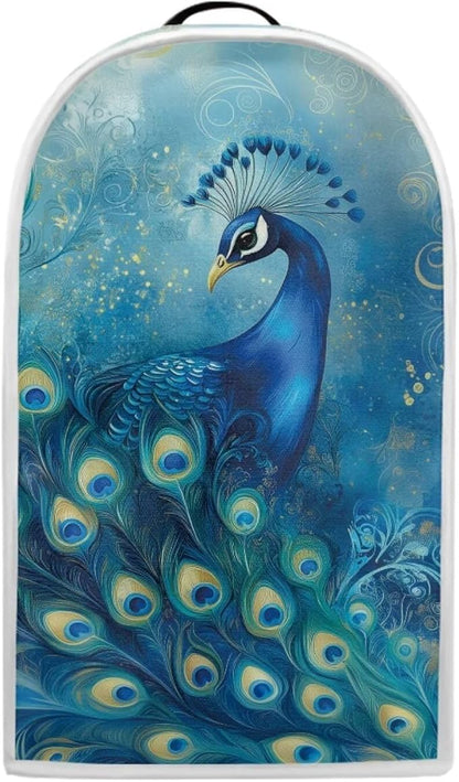 Talayituse Blue Peacock Print Blender Dust Cover, Fingerprint Protection Cover by Unknown