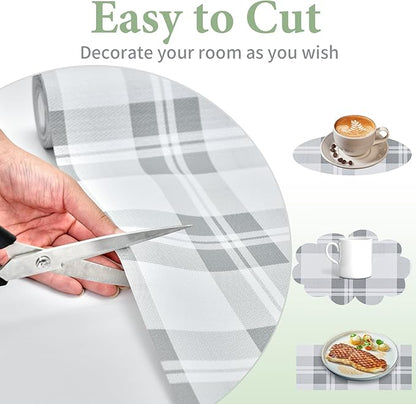 Drawer and Shelf Liner for Kitchen Cabinet: 17 in X 20 Ft Non Slip Waterproof - Image 8