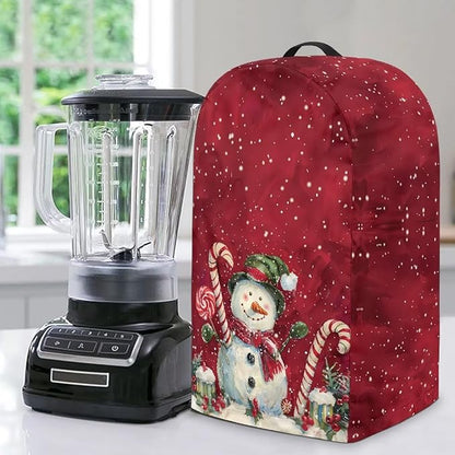 Christmas Blender Dust Cover Stand Mixer or Coffee Maker Appliance Covers by Annejudy