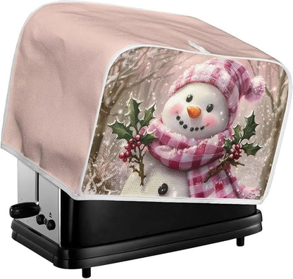 ZFRXIGN Christmas Snowman Toaster Covers 4 Slice Toaster Cover - Image 5
