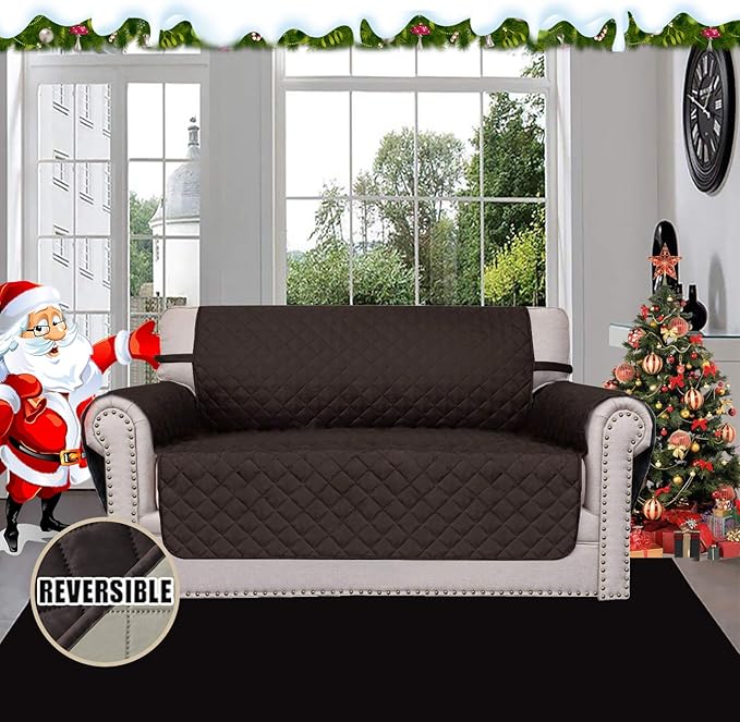 Easy-Going Reversible Loveseat Couch Cover - Image 2