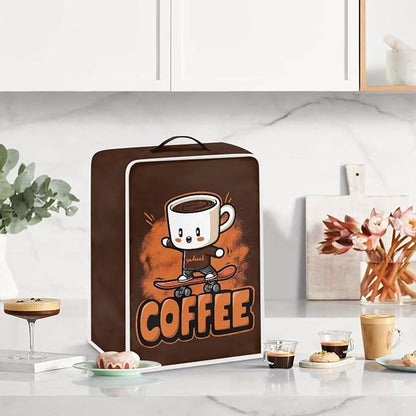 Coffee Maker Dust Cover Funny Mixer Small Kitchen Appliance Protector Foldable - Image 3