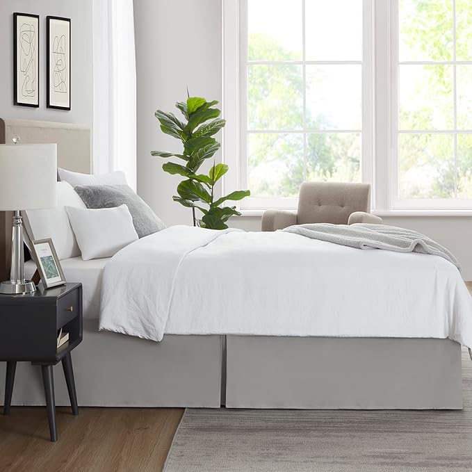 Nestl Silver Full Bed Skirt - Image 7