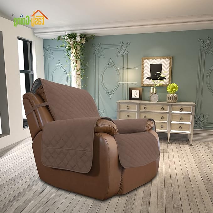 Easy-Going Sofa Slipcover Waterproof Oversized Recliner Chair Cover Non-Slip - Image 2