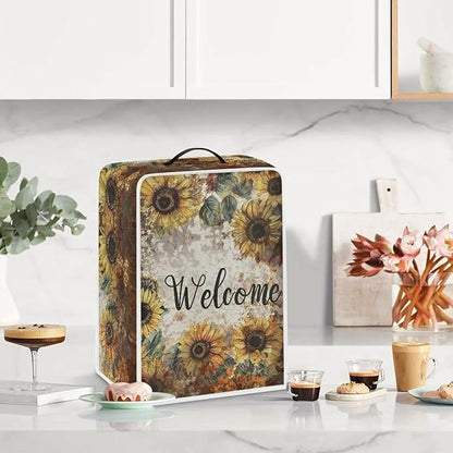 Mumeson Sunflower Coffee Maker Cover, Modern Stand Blender Mixer Juice Machine - Image 3