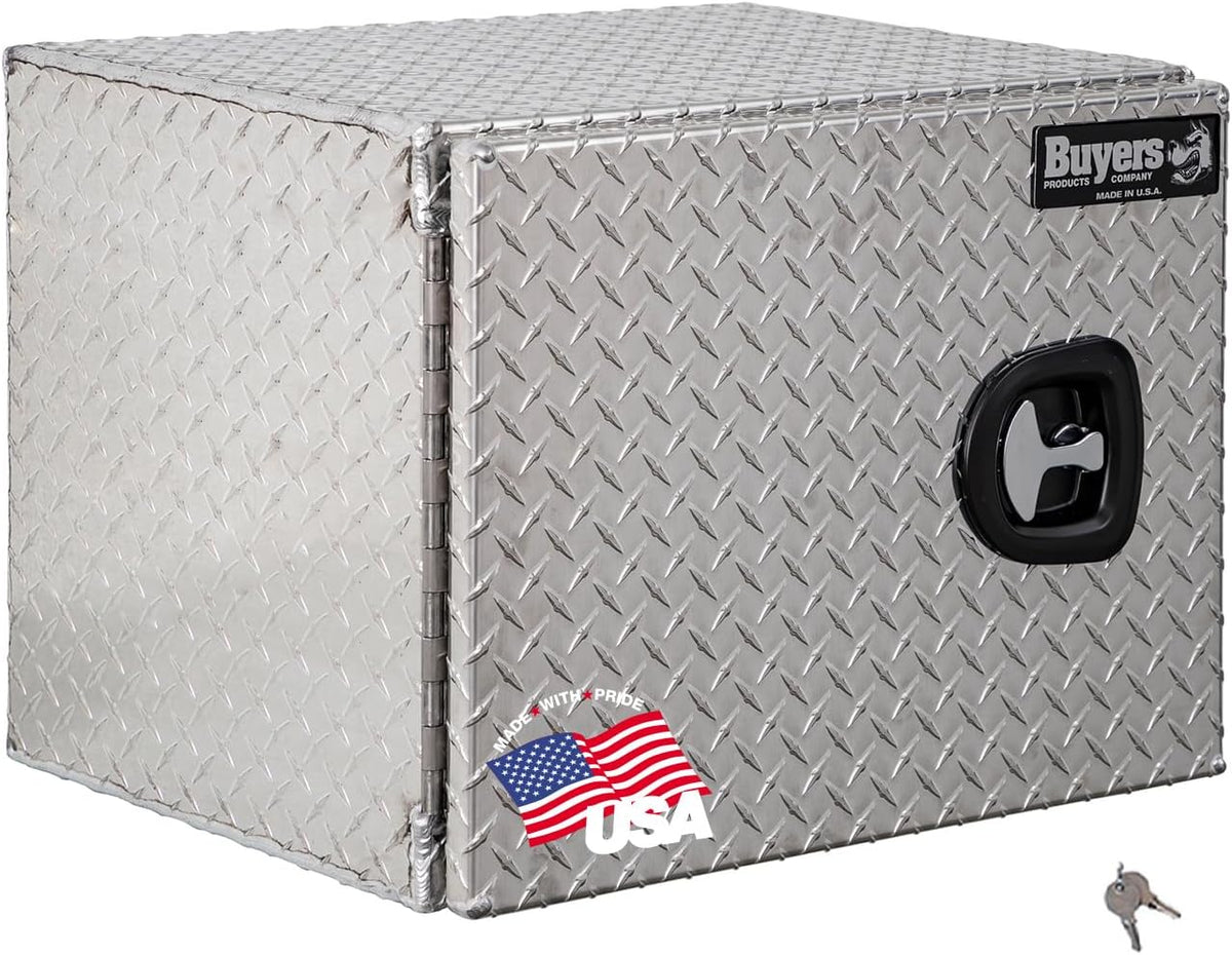 buyers products 1705200 underbody truck tool box with shown in use