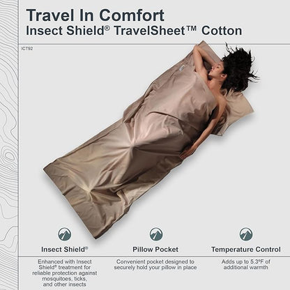 Insect Shield® TravelSheet™ Cotton - Image 2