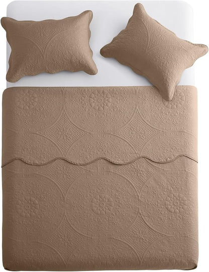 IR Imperial Rooms Twin Quilt Bedding Set Size + 1 Pillow Shams - Image 2