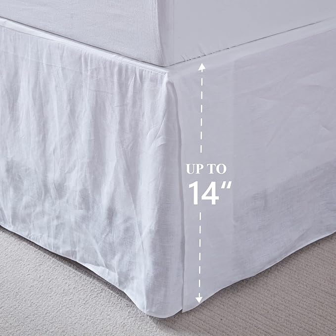 Simple&Opulence Belgian Linen Bed Skirt - Image 3