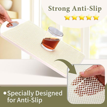 Shelf Drawer Liners for Kitchen Cabinets Non Adhesive Drawer Liner Thickened - Image 4