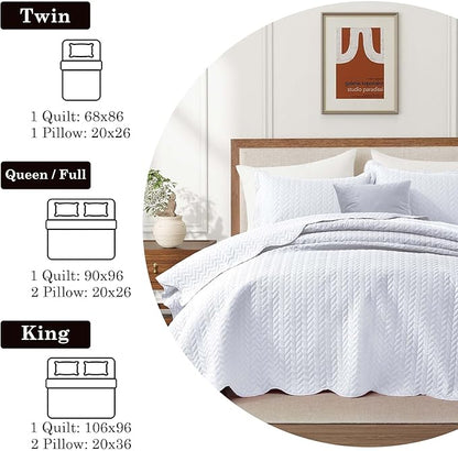 IR Imperial Rooms California King Quilt Bedding Set Size + 2 Pillow Shams - Image 5
