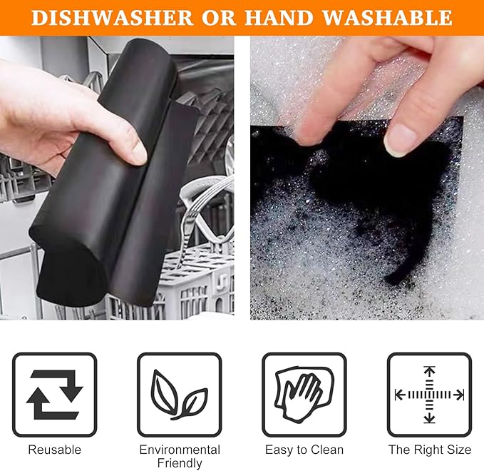 Air Fryer Liners Reusable Teflon Mats Compatible - Image 5