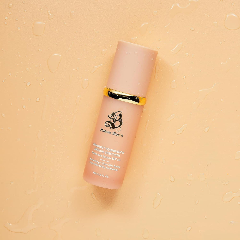Forever Bloom Biomimic 4-in-1 Color Changing Foundation SPF 50, Medium
